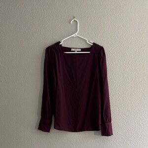 LOFT Deep Purple Women's Blouse